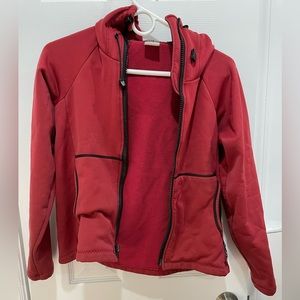 Melanzana fleece hard face zip